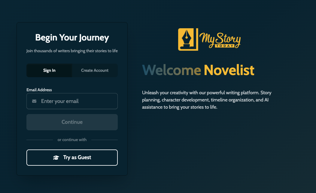 Streamlined Account Creation