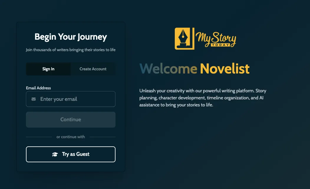 Streamlined Account Creation