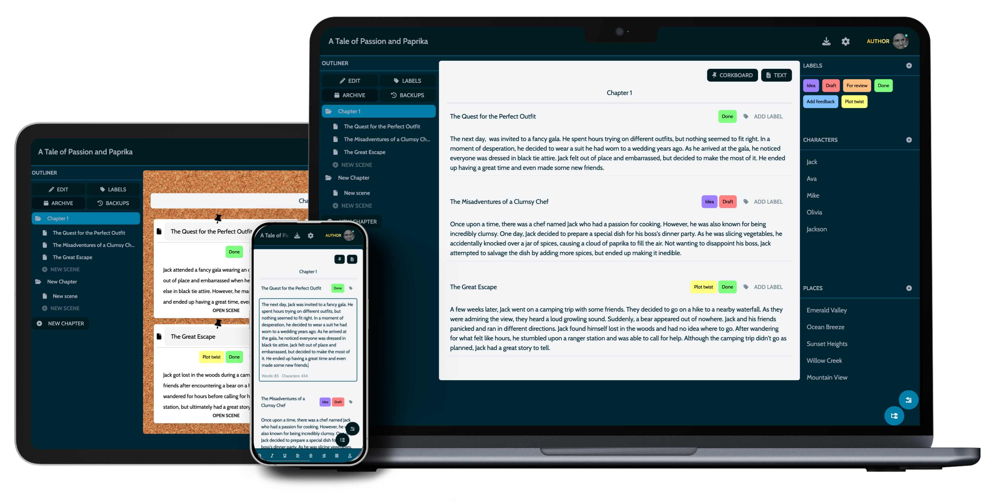 Cross-Platform Writing