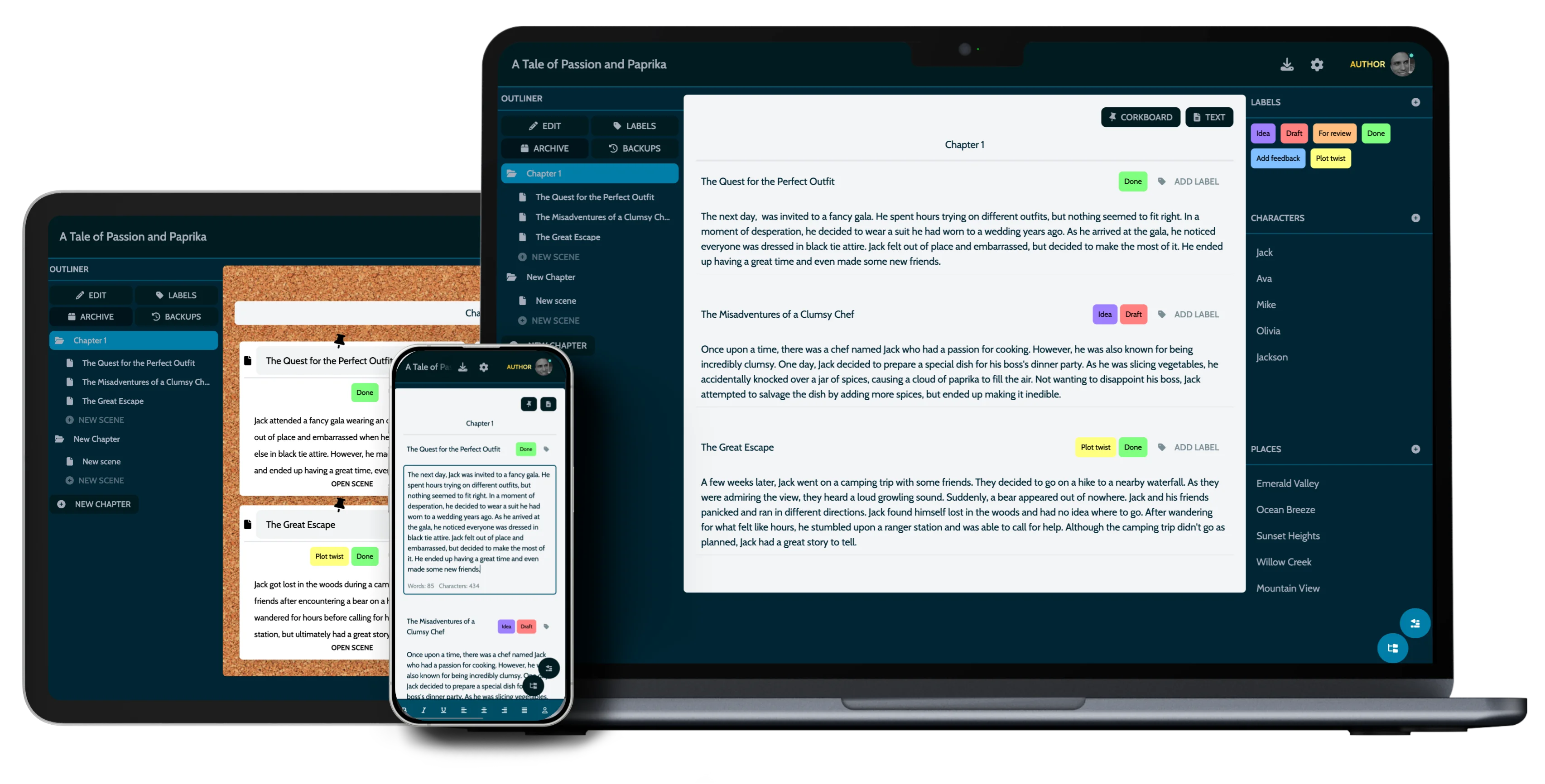 Cross-Platform Writing